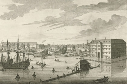 Das Haupthaus der VOC in Amsterdam