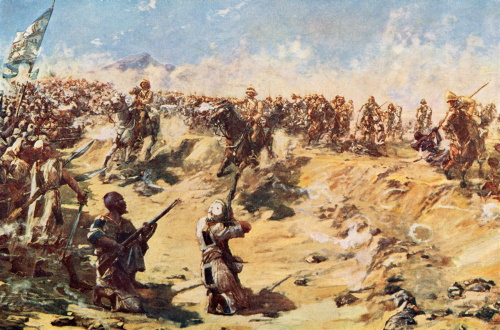 Attacke der 21. Lancer bei Omdurman