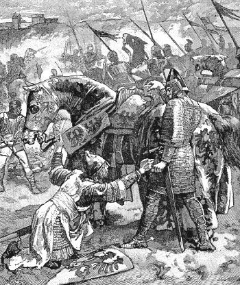 rebellischer Sohn unterwirft sich