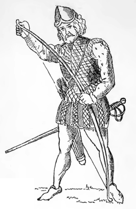 Bogenschütze 16. Jahrhundert