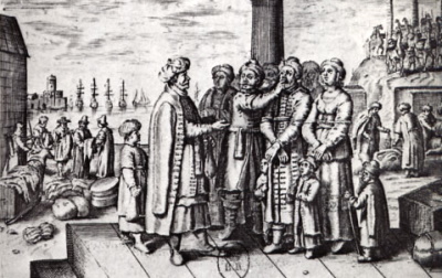 Kriegsgefangene auf dem Weg nach Konstantinopel