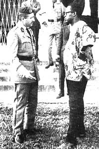 Denard und Mobutu 1964