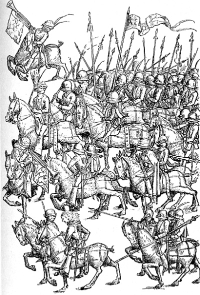 Reiter im Spätmittelalter