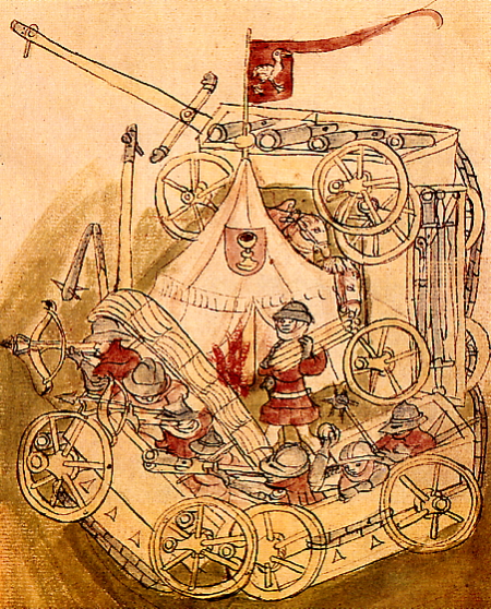 hussitische Wagenburg