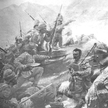 Gurkhas im 19. Jahrhundert in Indien