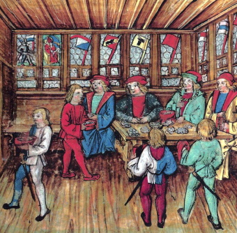 Ratsherren zählen den Sold