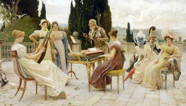 Konzert mit Damen